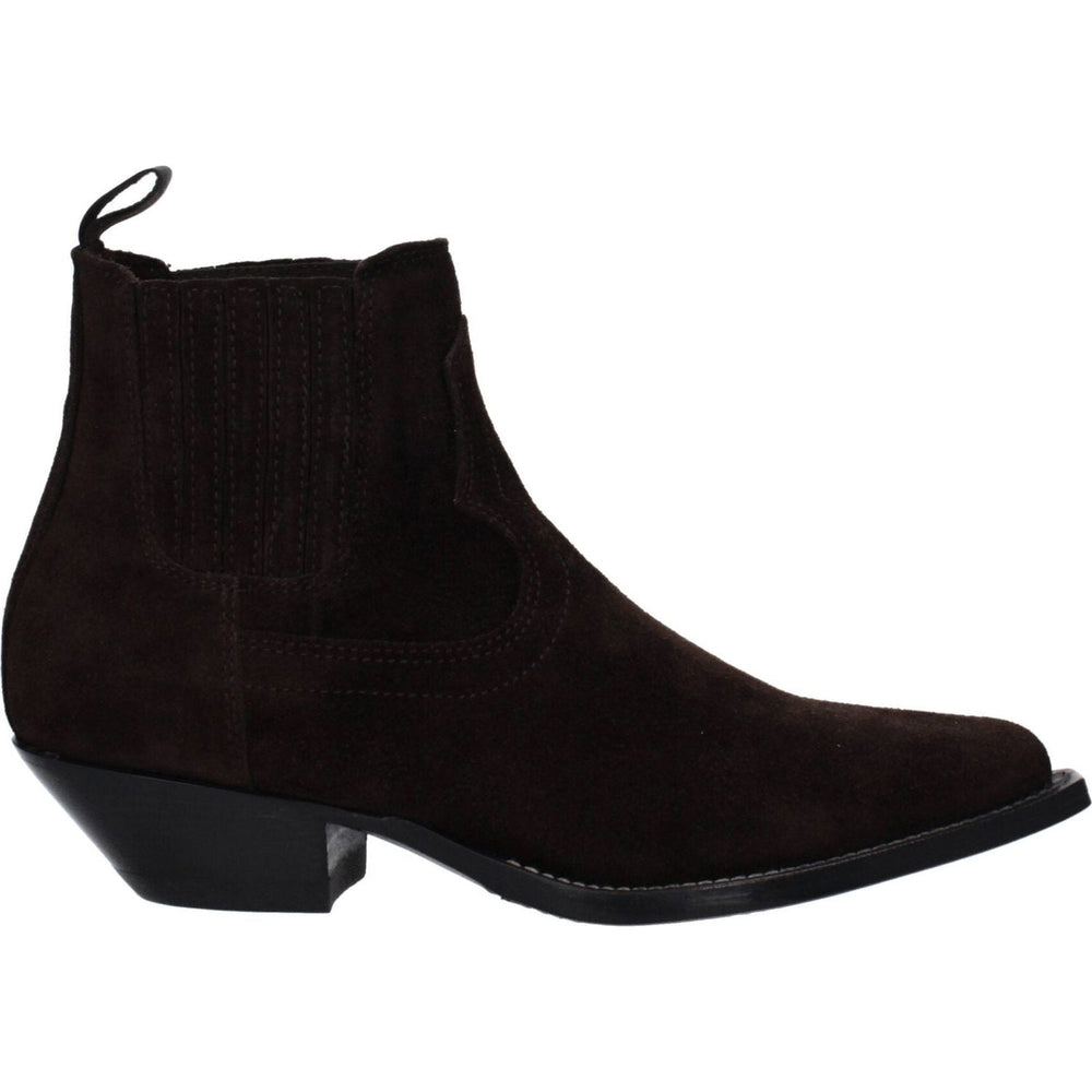 Sonora Brown Leather Ankle Boots