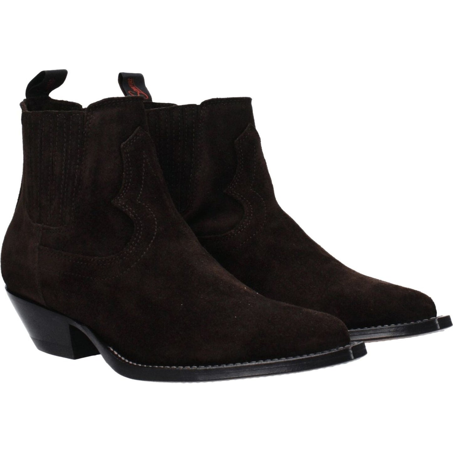 Sonora Brown Leather Ankle Boots