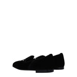 Palm Angels Black Velvet Slip-On Loafers PA-8547450683657-EU36/US6