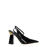 Valentino Garavani Black Leather Sandals VA-8547461005577-EU36/US6