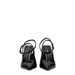 Valentino Garavani Black Leather Sandals VA-8547461005577-EU36/US6