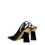 Valentino Garavani Black Leather Sandals VA-8547461005577-EU36/US6