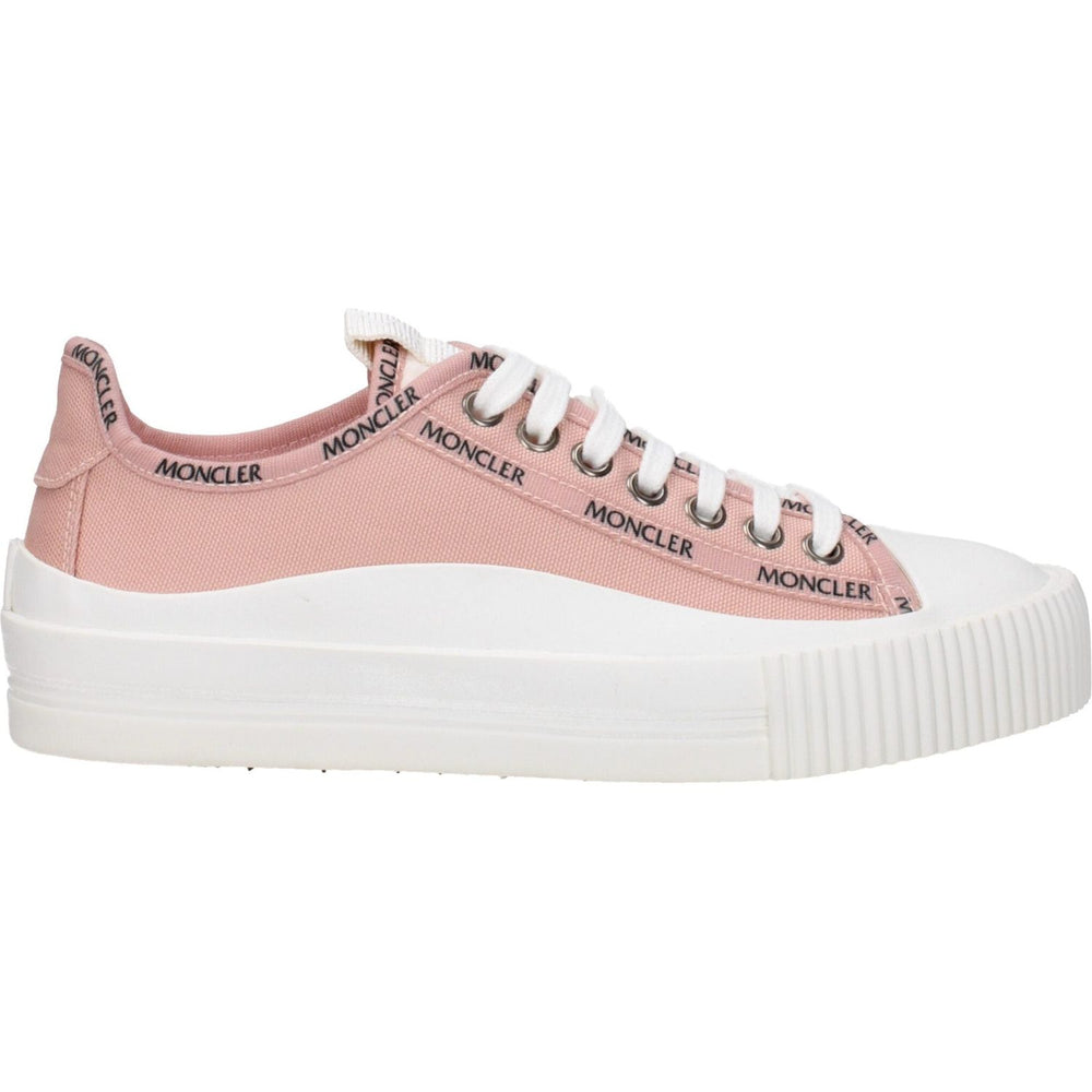 Moncler Pink Fabric Low Tops MO-8616468939017-EU35/US5