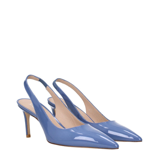 Stuart Weitzman Light Blue Leather High Heel Pumps ST-9248997671177-EU36/US6