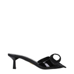 Prada Black Leather Sandals PR-9277197648137-EU36.5/US6.5
