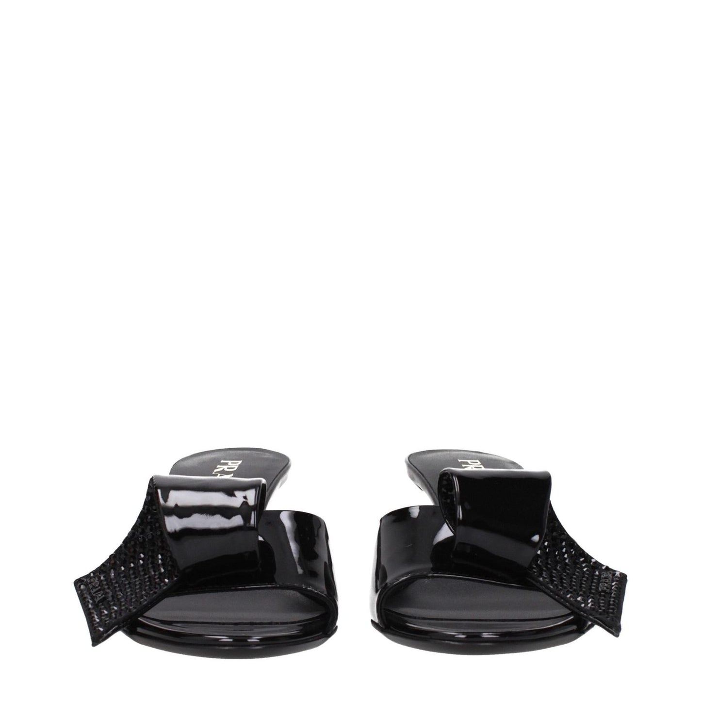 Prada Black Leather Sandals PR-9277197648137-EU36.5/US6.5