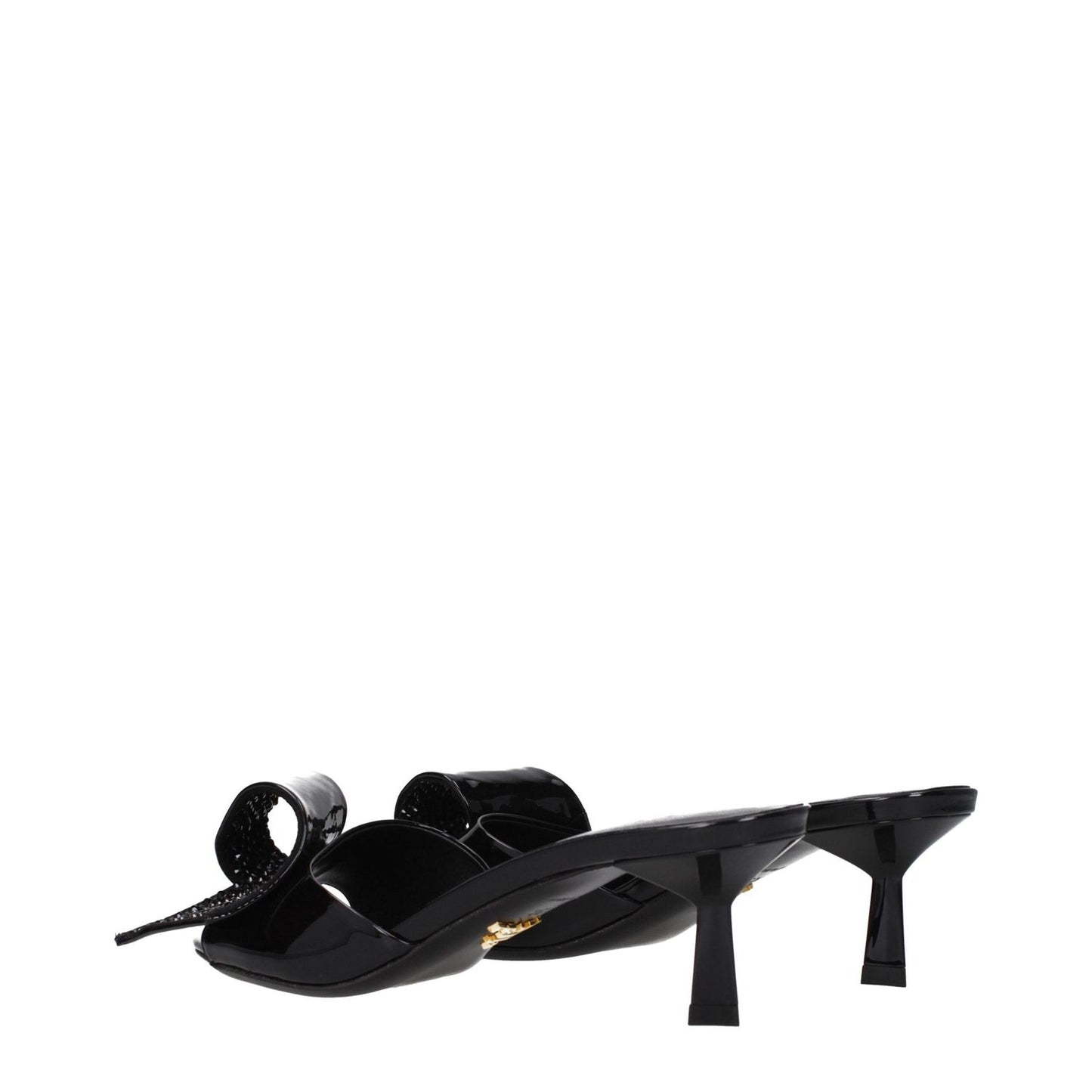 Prada Black Leather Sandals PR-9277197648137-EU36.5/US6.5