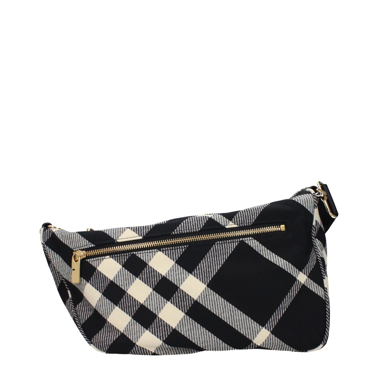 Front view with bag zipped and handles upright.