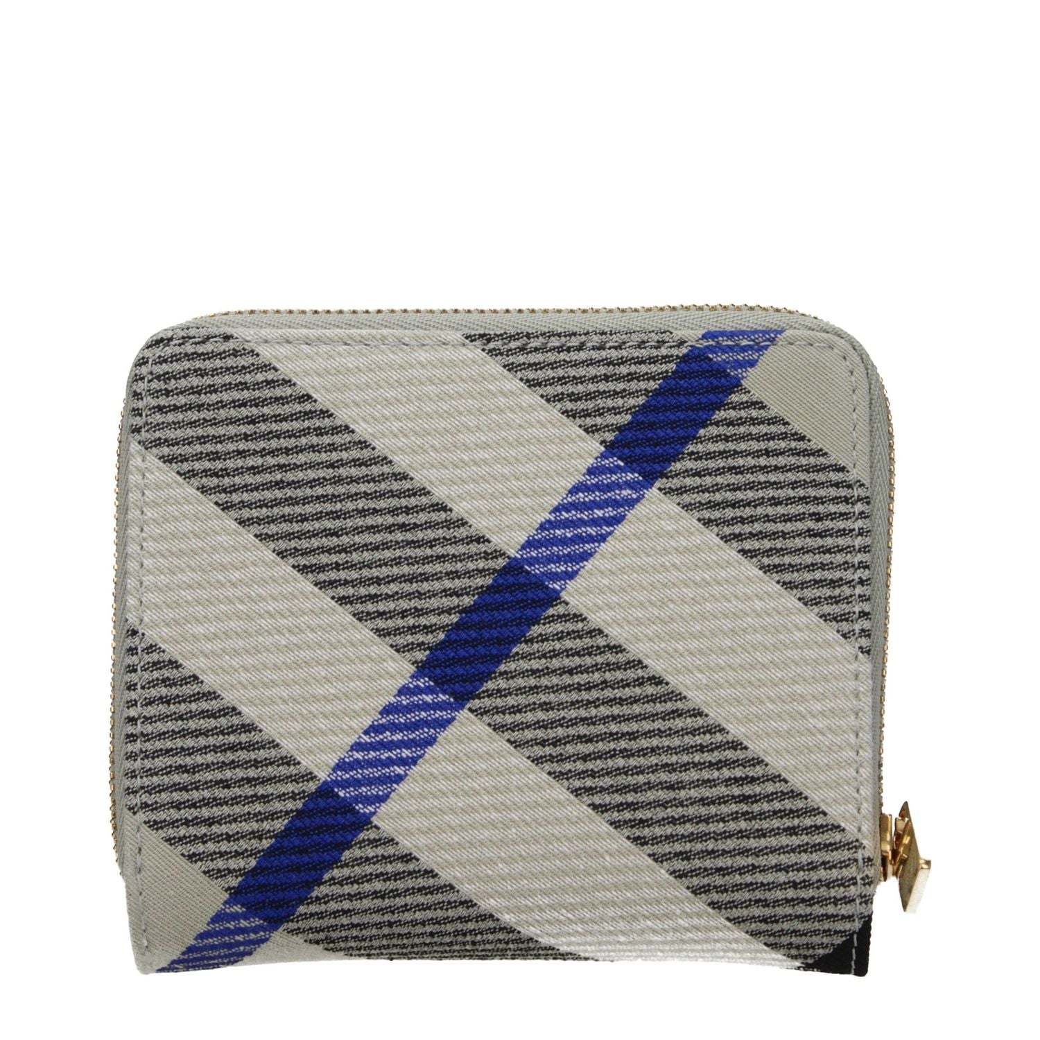 Front view with bag zipped and handles upright.