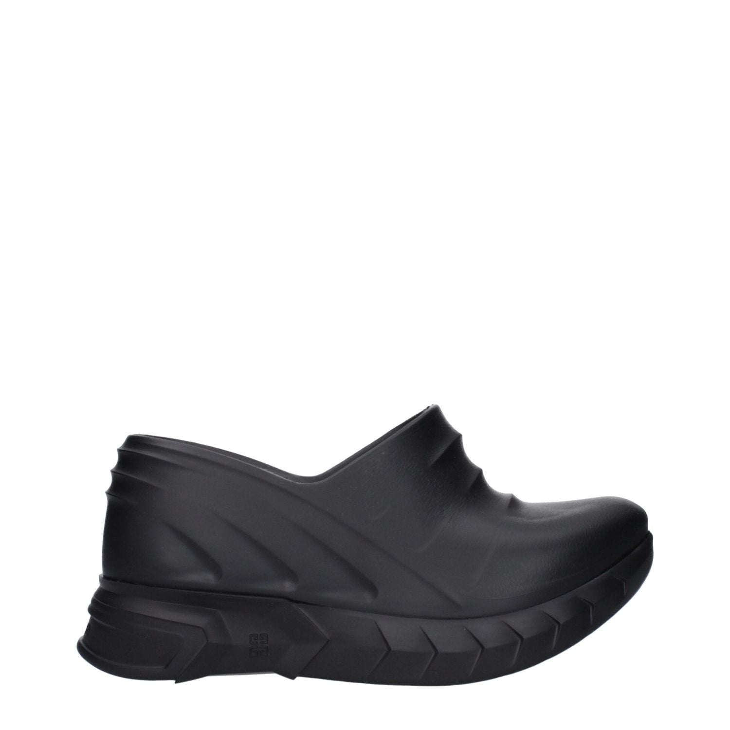 Givenchy Black Cotton Slippers