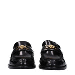 Versace Black Leather Slip-On Loafers VE-9489260052745-EU36/US6