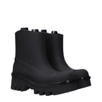 Chloé Black Cotton Ankle Boots CH-9492835500297-EU37/US7