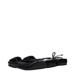 Jacquemus Black Leather Ballet Flats JA-10027095458057-EU36/US6