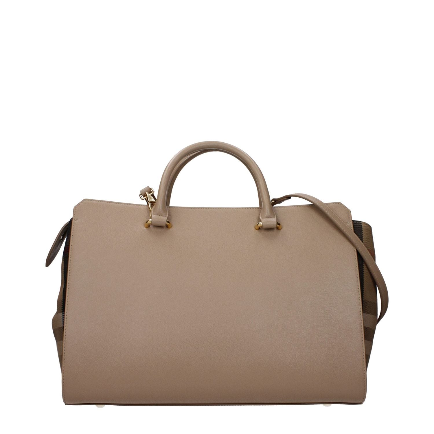 Front view with bag zipped and handles upright.