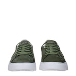 Philippe Model Green Leather Low Tops PH-15084810141961-EU42/US9