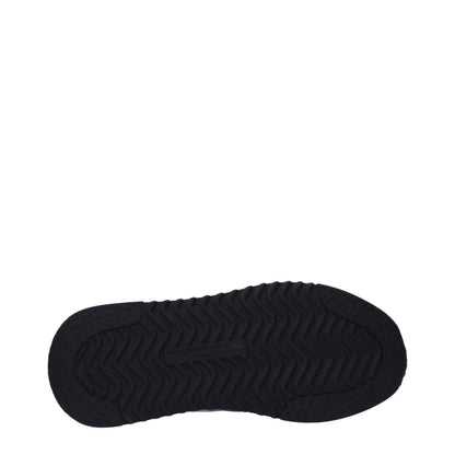 Sole view of Philippe Model Gray Fabric Sneakers showcasing tread pattern and design.