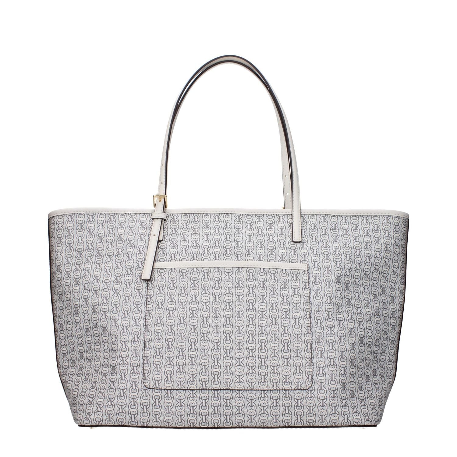 Front view with bag zipped and handles upright.