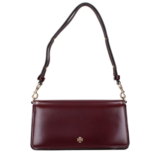 Tory Burch Red Leather Shoulder Bags TO15109974065417BT