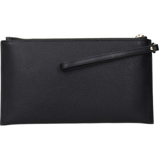 Michael Kors Black Leather Clutch Bags MI15132913893641BT