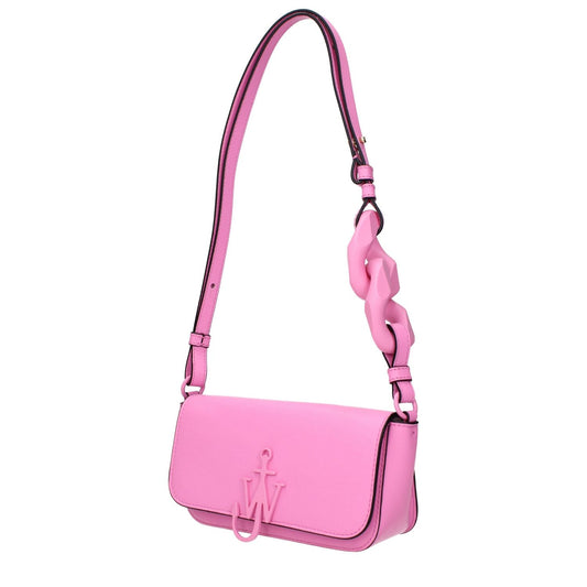 Jw Anderson Pink Leather Shoulder Bags JW15178985210121BT