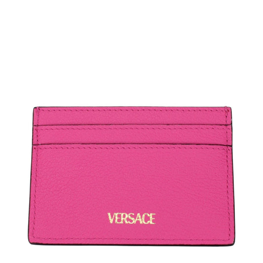 Versace Pink Leather Cardholders VE15194694942985BT