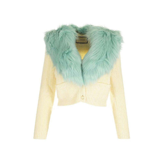 Gucci Wool And Cashmere Cardigan GU-8736429965524-M