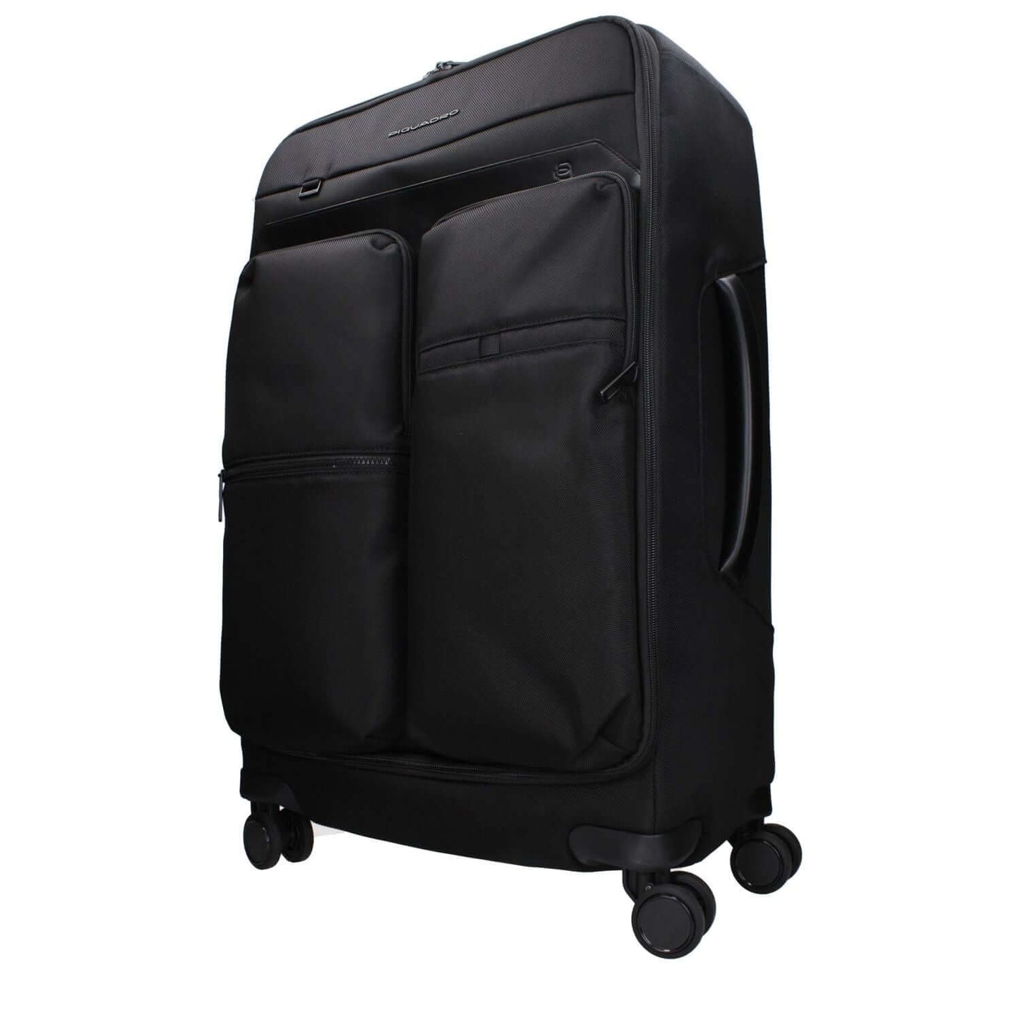 Piquadro Black Fabric Luggage And Travel