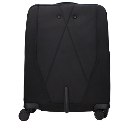 Piquadro Black Fabric Luggage And Travel