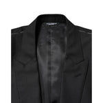 Dolce & Gabbana Black Wool Single Breasted Jacket Blazer JKT41563-52