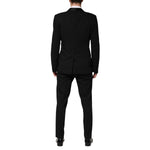 Dolce & Gabbana Black Wool 3 Piece Single Breasted Suit KOS2360-50