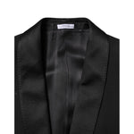 Dolce & Gabbana Black Wool 3 Piece Single Breasted Suit KOS2360-50