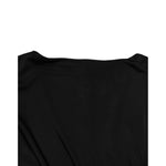 Roberto Cavalli Black Bodycon Short Sleeves Dress DR81811-46