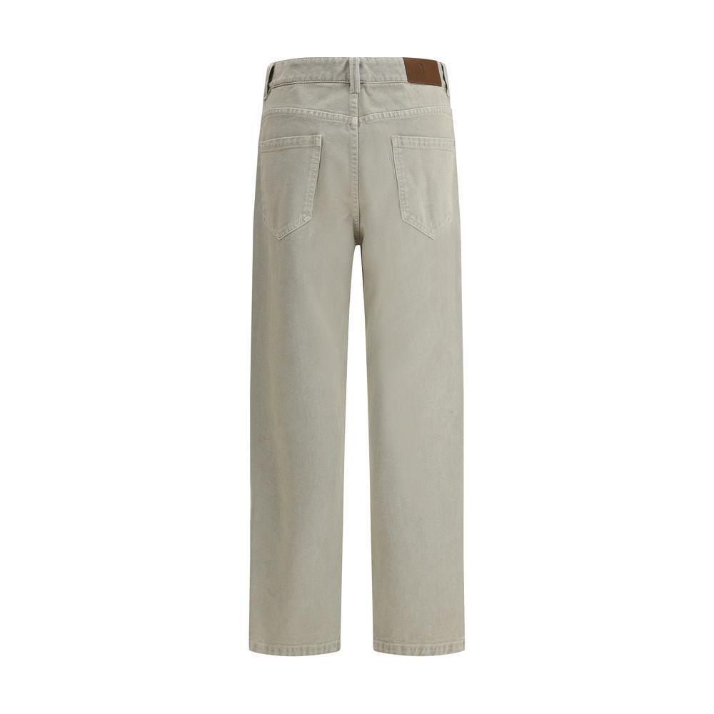 Brunello Cucinelli Straight Dyed Jeans BR-M0H81P5758C2874-IT46|XL