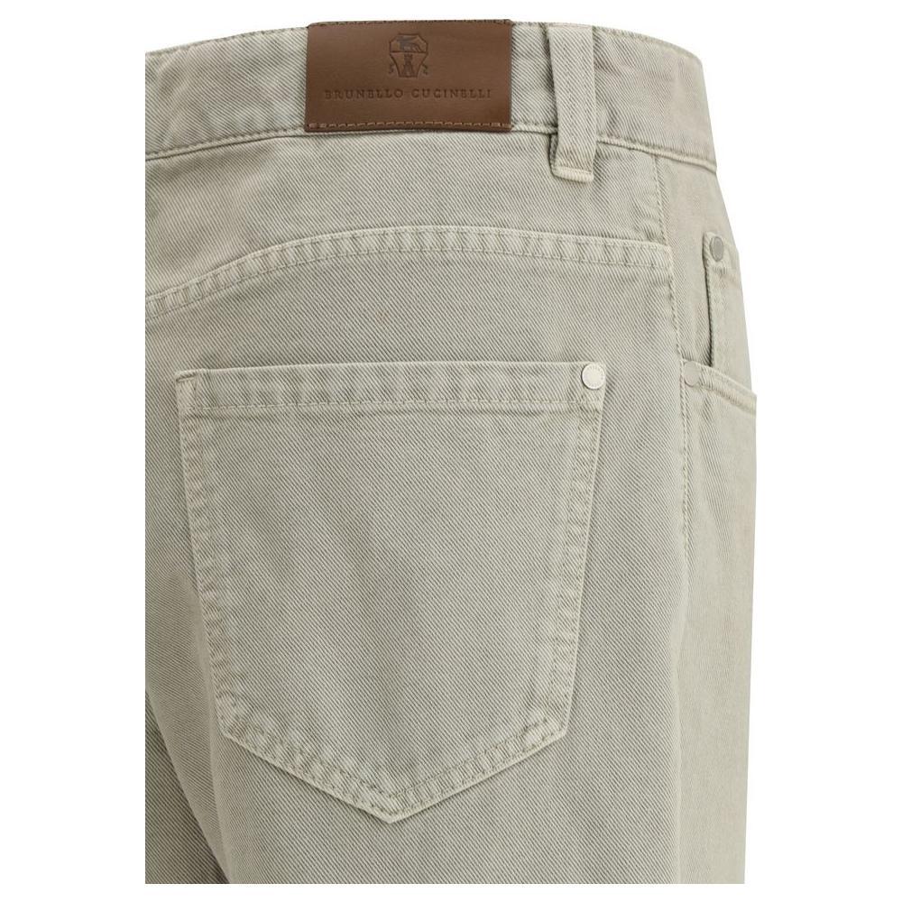 Brunello Cucinelli Straight Dyed Jeans BR-M0H81P5758C2874-IT46|XL