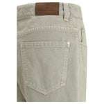 Brunello Cucinelli Straight Dyed Jeans BR-M0H81P5758C2874-IT46|XL