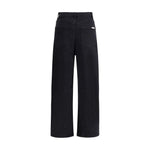 Self-Portrait Barrel leg Jeans SE-PF25827PBBLACK-W25