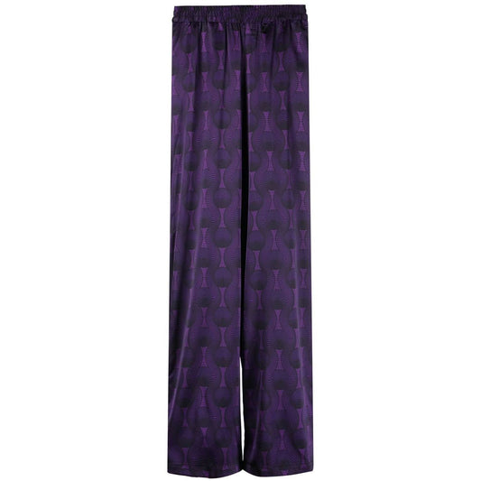 OZWALD BOATENG Trousers Purple Trousers