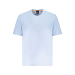 Hugo Boss Blue Cotton Men T-Shirt BO-39208-S