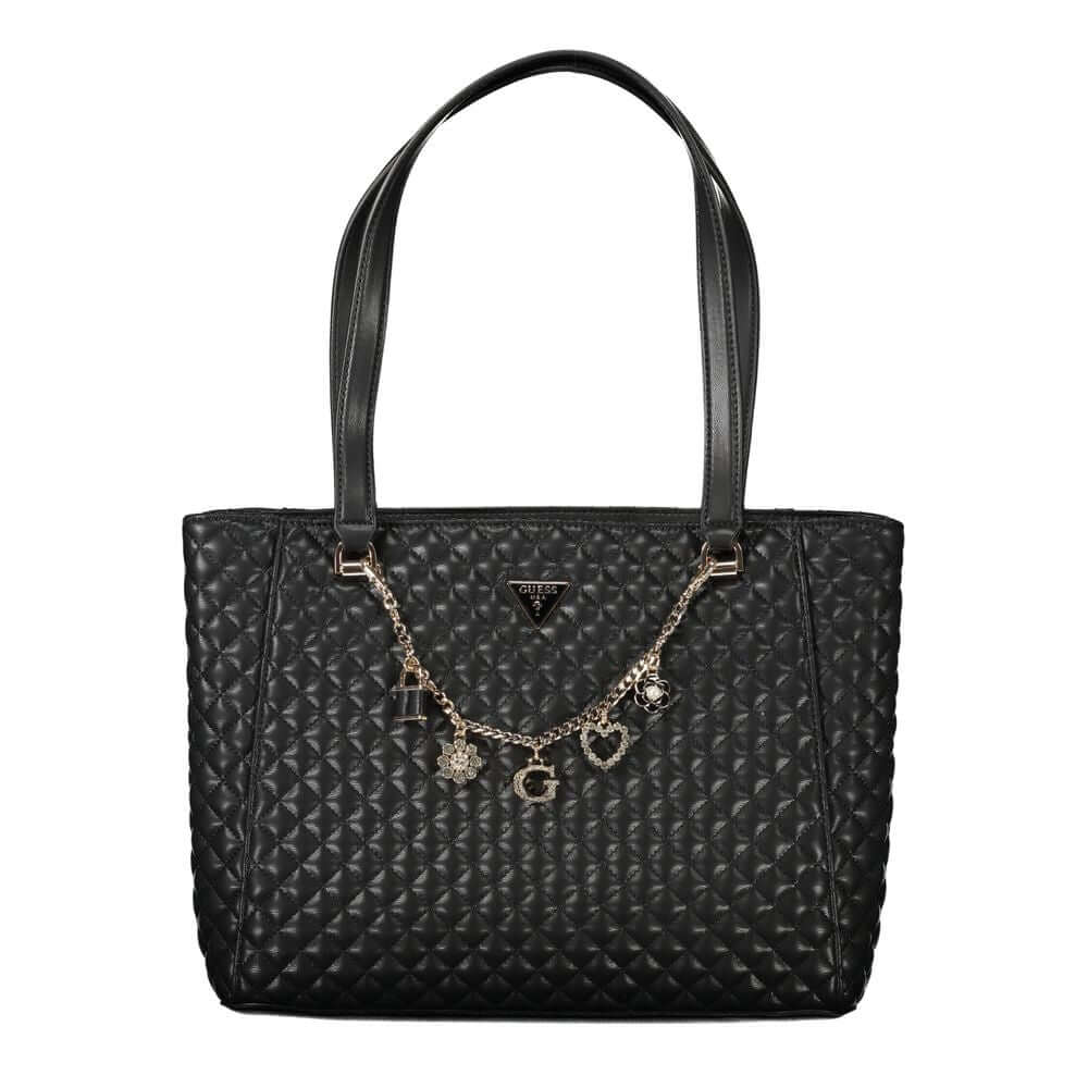 Guess Jeans Black Polyethylene Women Handbag