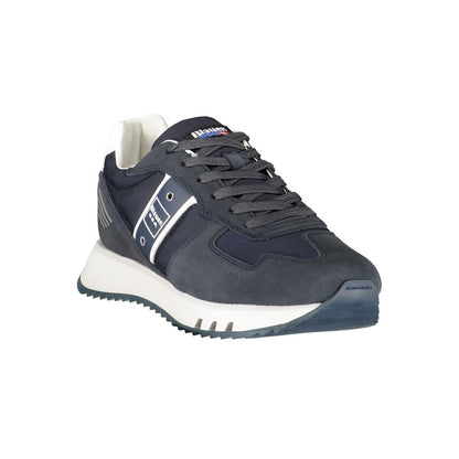 Blauer Blue Polyester Sneaker