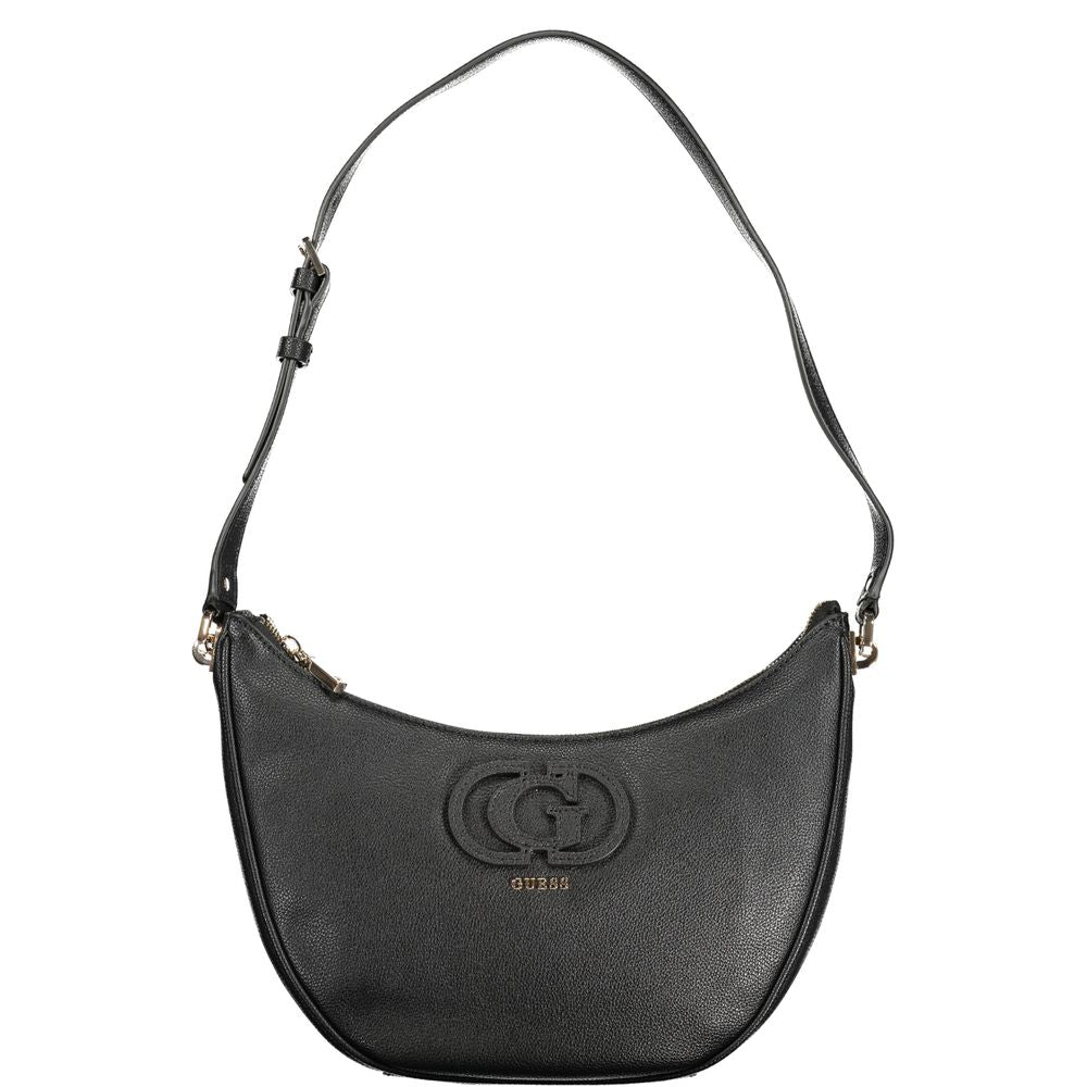 Front view with bag zipped and handles upright.
