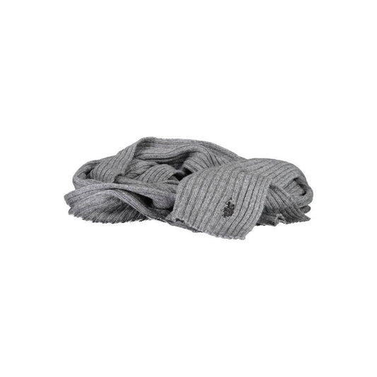 U.S. POLO ASSN. Gray Wool Scarf US-8407