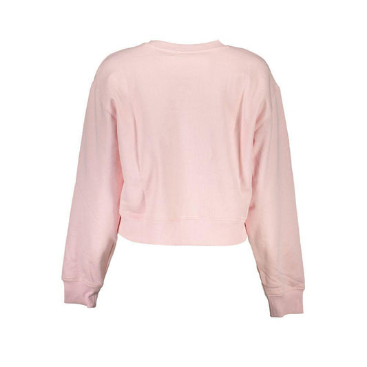 Guess Jeans Pink Cotton Sweater