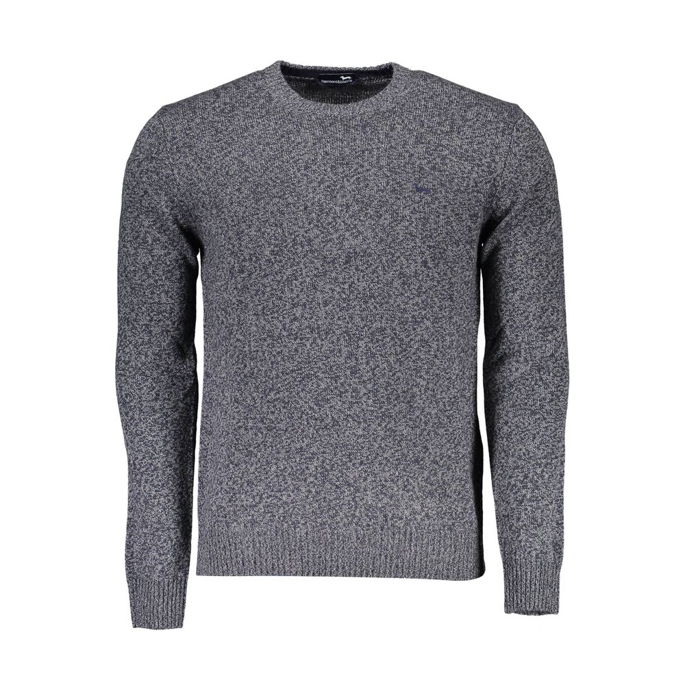 Harmont & Blaine Blue Wool Sweater