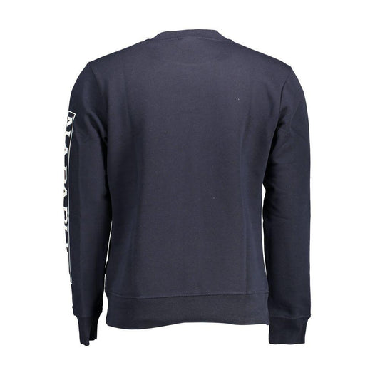 Napapijri Blue Cotton Sweater