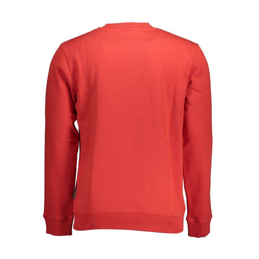 Napapijri Red Cotton Sweater NA-14616-S