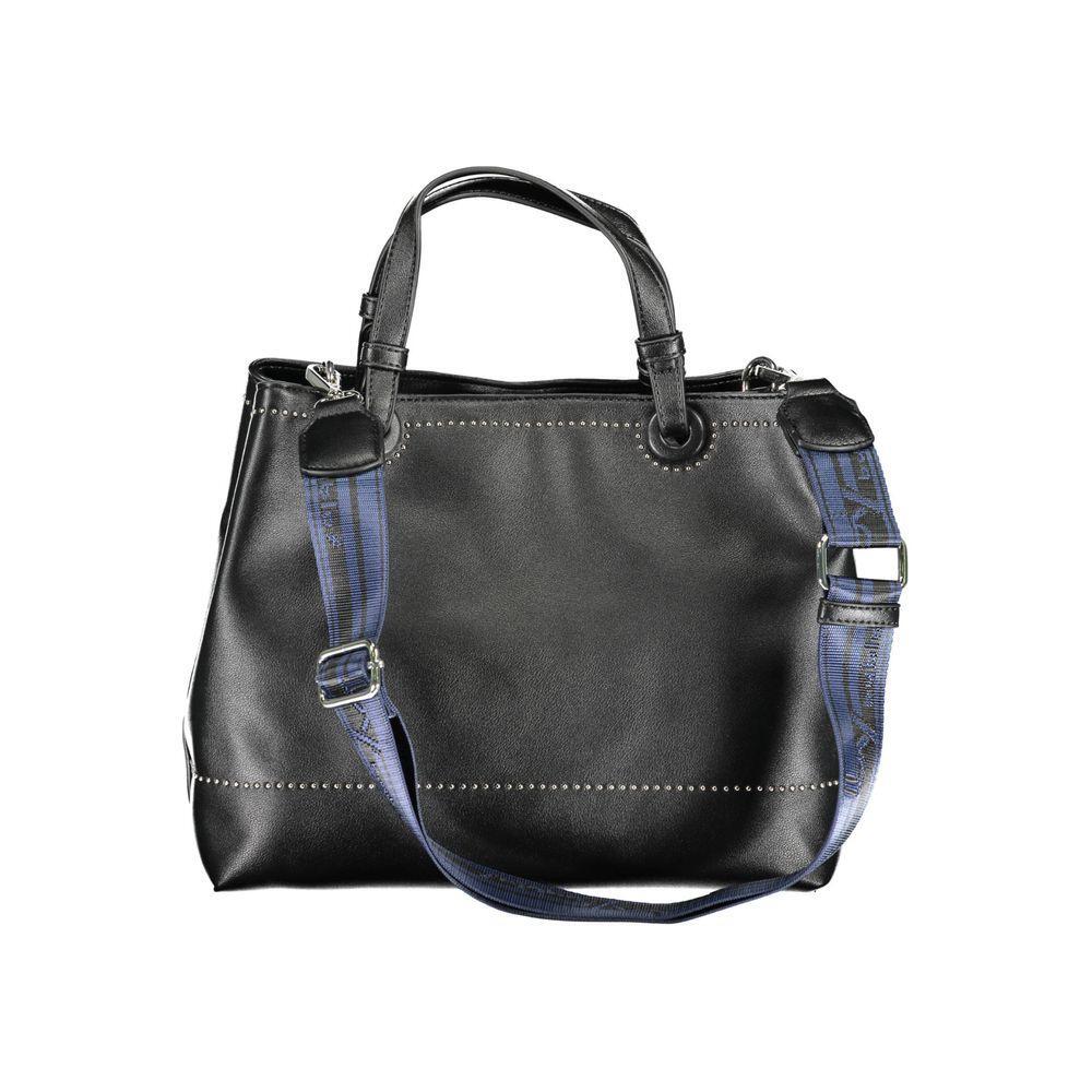 BYBLOS Black Polyethylene Handbag BY-17022