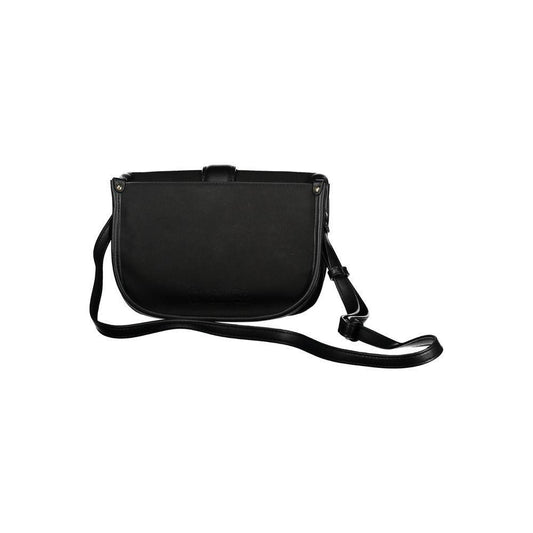 La Martina Black Polyethylene Handbag LA-20556