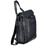 La Martina Blue Polyethylene Backpack LA-20553
