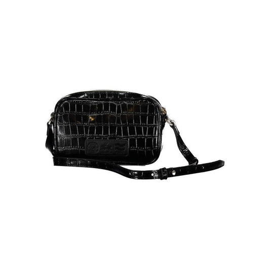 La Martina Black Polyethylene Handbag LA-20567